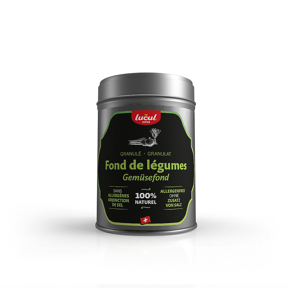 Vegetable stock100% natural 100g Stock
