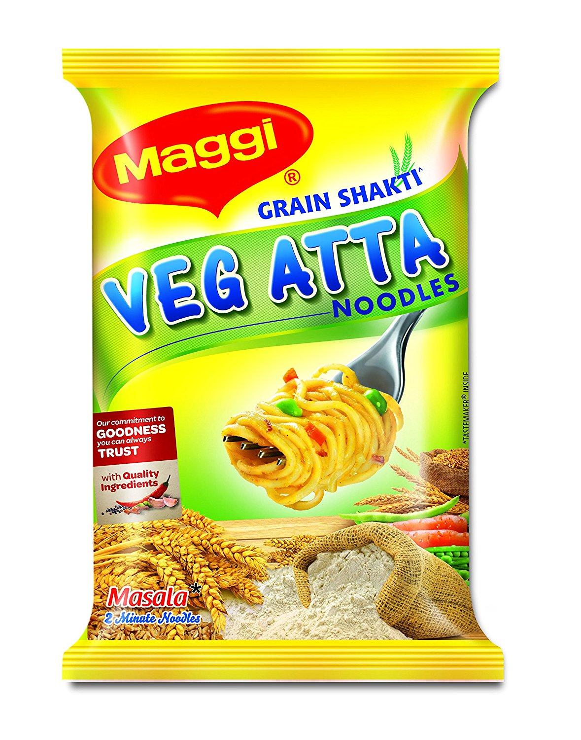 Maggi Veg Atta Noodles null