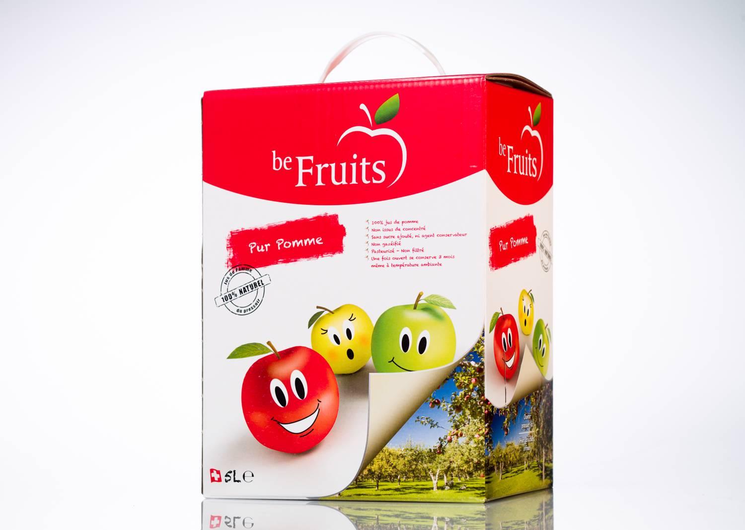 100% natural apple juice - 5 lt jus de pommes 100% naturel du pressoir, 5Lt BiB - non issu de concentré, sans sucre ajouté ni agent conservateur, non gazéifié, pasteurisé-non filtré