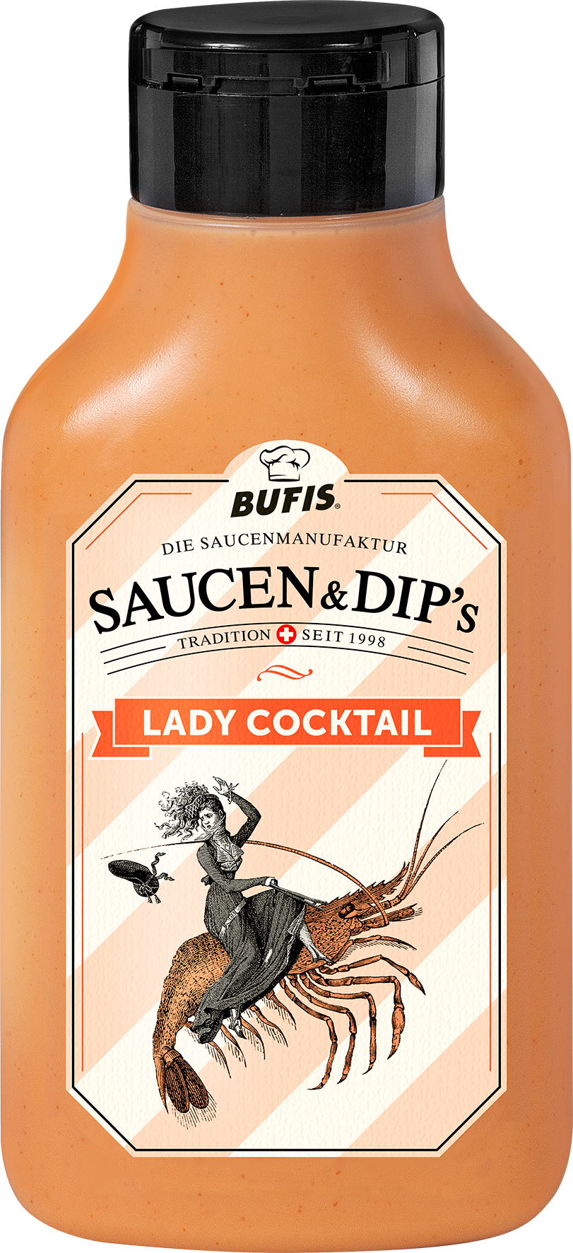 Lady Cocktail 315 ml Vegan and allergen free cocktail sauce.