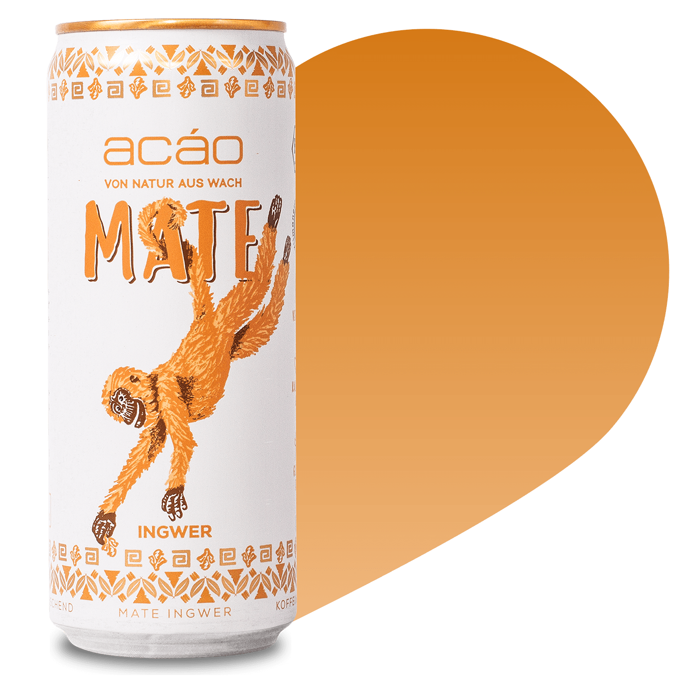 acáo BiO Mate Ginger Feel the spicy zest! acáo Organic Mate Ginger gets your senses going with the fiery flavour of ginger. Natural energy that revitalises and warms - perfect for every moment.