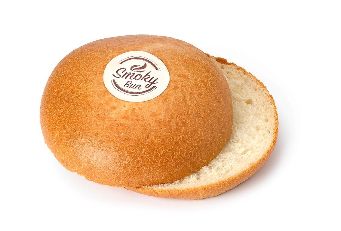 Smoky Bun, geschnitten null